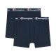 4. Champion Herren Boxershorts 2er-Pack Marineblau U20001 BS501