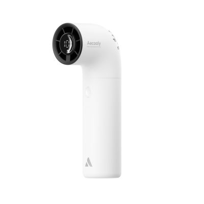 4. Aecooly Aero Hochgeschwindigkeits-Handventilator, Weiß