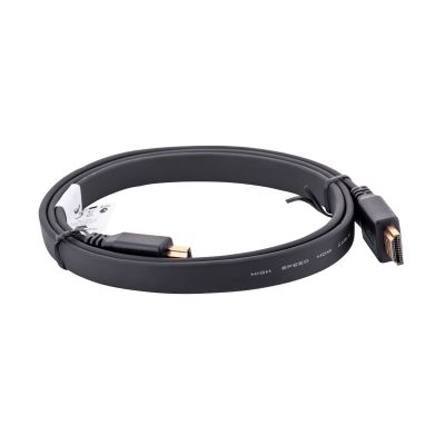 3. Lanberg CA-HDMI-21CU-0010-BK Kabel (HDMI M - HDMI M; 1 m; schwarz)