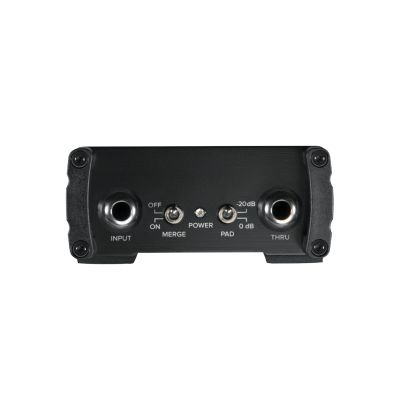 3. Mackie MDB-1A – Aktive DI-Box – Bassgitarre – Synthesizer – Schwarz – 20 – 20.000 Hz – 330.000 Ohm – 24–48