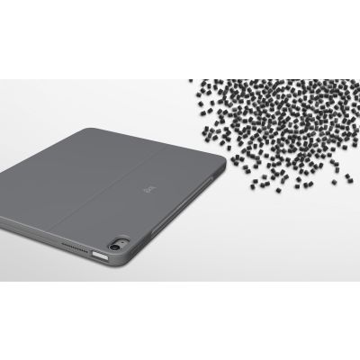 4. Logitech Combo Touch für iPad Air 13 Zoll (M2) – GRAU – USA