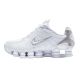 Nike SHOX TL Metallic Silver Herren-Sportschuhe Weiß - AV3595-100