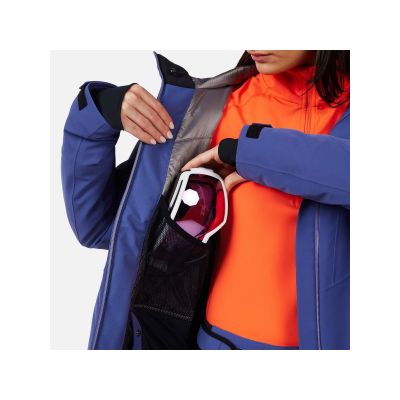 6. ROSSIGNOL W Blackside Jkt Damen-Skijacke Blau