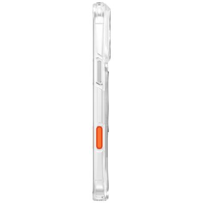 4. Uniq Swivix 360 drehbare Schutzhülle mit Ständer für iPhone 17 Pro Max – Transparent