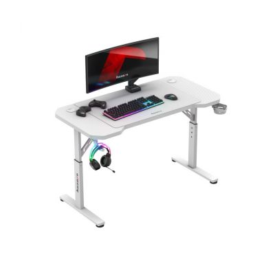 3. Huzaro Hero 2.6 Weißer Gaming-Schreibtisch