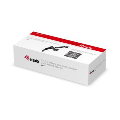 4. Equip Tischhalterung 17"-32" / 2TFT 360° Gasfeder 9 kg Einzelhandel