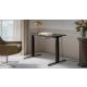 3. Elektrisch höhenverstellbarer Schreibtisch MOON 121x67x72-120 schwarz/anthrazit