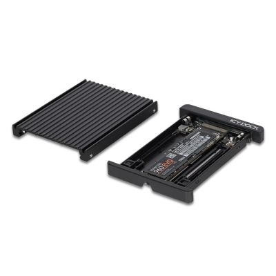 11. Icy Dock MB705M2P-B Festplattengehäuse SSD-Gehäuse Schwarz M.2