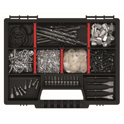 7. KISTENBERG Werkzeugkasten mit 11 Fächern