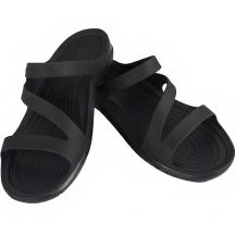 Crocs Swiftwater Sandal W Damen Flip-Flops schwarz 203998 060 34-35