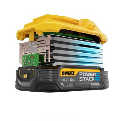10. DeWALT DCBP518 5,0 Ah PowerStack 18 V Li-Ion-Akku