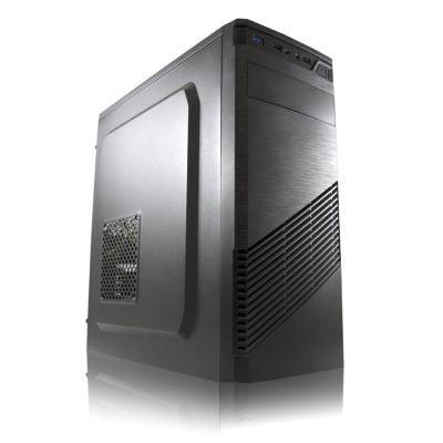 7. LC-POWER LC-7037B-ON Gehäuse (ATX, Micro-ATX, Mini-ITX; schwarz)