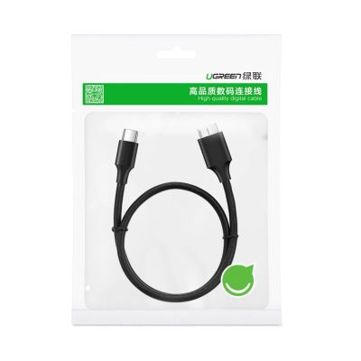 5. Ugreen Kabel USB Typ C - Micro-USB Typ B SuperSpeed ​​​​3.0 1 m schwarz (US312 20103)