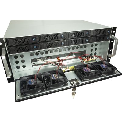 4. Inter-Tech 4U-4708 Rack Schwarz