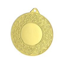 Goldmedaille mit Platz für ein 25-mm-Emblem – Stahl