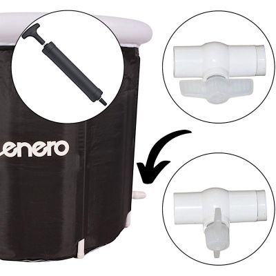 9. Warmes Schwimmbad-Eisbad 80x75CM 1068718