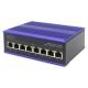 ASSMANN Electronic DN-650106 Fast-Ethernet-Netzwerk-Switch (10/100) Schwarz, Blau