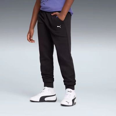 3. Puma BMW MMS Kinder-Jogginghose Schwarz Bequemer Sportlicher Stil