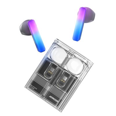 TWS Joyroom JR-TC1 IceLens Series kabellose Kopfhörer mit LED-Leuchten – Schwarz