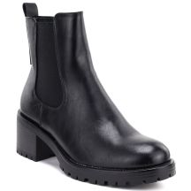 Damen-Ankle-Boots, gefüttert, schwarz, Potocki SZ12742