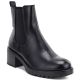 Damen-Ankle-Boots, gefüttert, schwarz, Potocki SZ12742