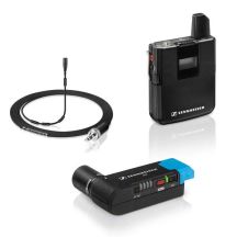 Sennheiser AVX-MKE2 SET – Drahtloses Kamerasystem mit Miniatursender und professionellem MKE2-Mikrofon, vollautomatisch