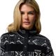 4. Columbia Benton Spring Printed 1/2 Snap 2085611012 Schwarz L