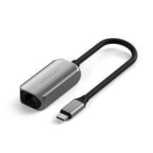 Satechi Ethernet-Adapter – USB-C 2,5-mm-auf-Ethernet-Adapter (Space Grau)