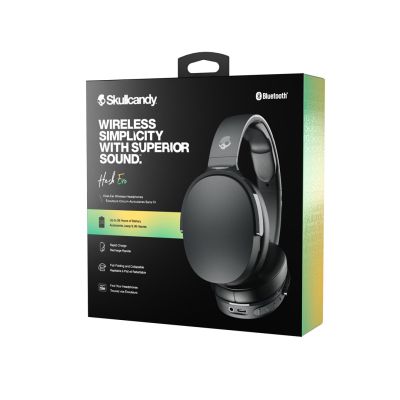 10. SKULLCANDY Hesh Evo S6HVW-N740 Kabelloser On-Ear-Kopfhörer Schwarz