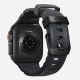 3. Nomad Rocky Point Armband, schwarzes Leder, Titan