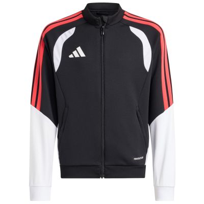 2. adidas Tiro 26 Competition Trainings-Sweatshirt für Kinder, Schwarz, Weiß und Rot KC3791