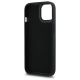 7. Karl Lagerfeld 3D Rubber Signature iPhone 15 Hülle - Schwarz