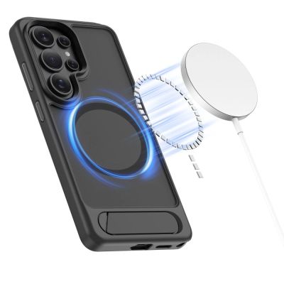 2. Tech-Protect MagRack MagSafe Hülle für Samsung Galaxy S26 Ultra – Mattschwarz