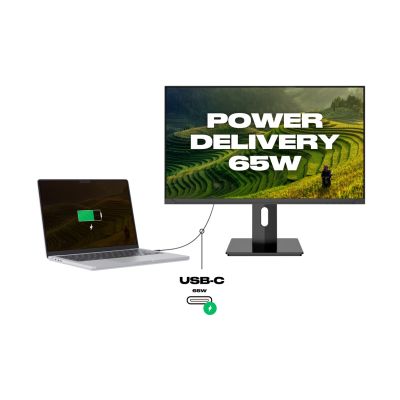 10. JAPANNEXT 60,5 cm JN-IPS2380UHDR-C65W-HSP Monitor 16:9 HDMI/DP UHD