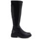 2. Schwarze, gefütterte Damenstiefel, Sergio Leone KZ-02