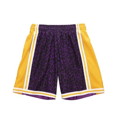 Mitchell & Ness Herren NBA LA Lakers Wild Life Swingman Shorts