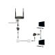 2. LANBERG Netzwerkadapter RJ45 -> 2x RJ45, geschirmt