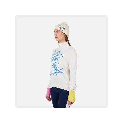 4. ROSSIGNOL W JCC LINA Damenpullover weiß