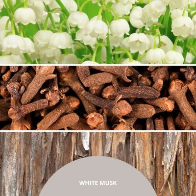 3. 500 ml Nachfüllpackung für weißen Moschus-Millefiori