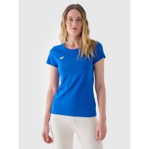 Damen-T-Shirt in Slim Fit, unifarben 4F NOSH4TSD001B-36S