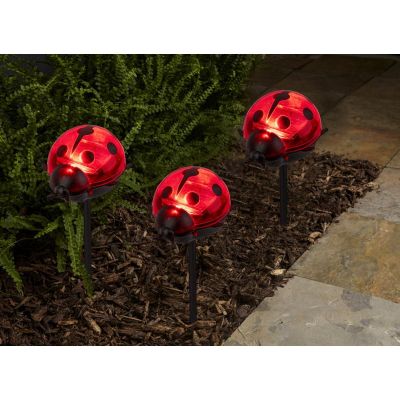 6. Solarlampe für Wohnzimmer, 1 LED, 5 x 7,5 x 13 cm