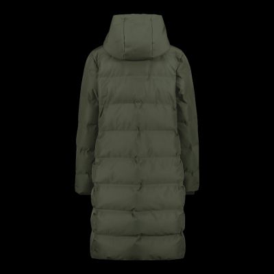 10. CMP Damen Kapuzenmantel isoliert wasserdicht grün (34K0096/F905)