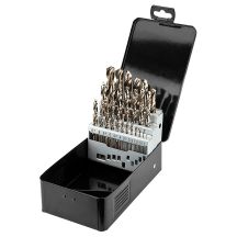 HSS-Co-Metallbohrer 1,0–13,0 mm, 25er-Set