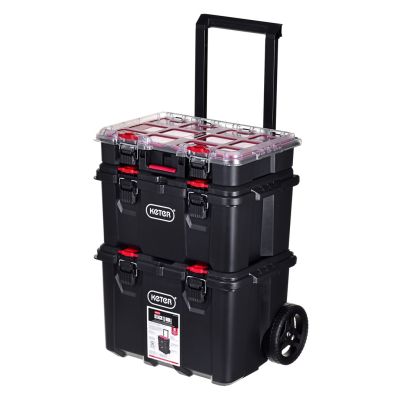 Set mit 3 Stack"N"Roll KETER-Boxen