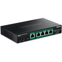 Trendnet TPE-B541 Switch, Managed, Gigabit Ethernet, Vollduplex, PoE, Wandmontage