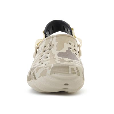 2. CROCS ECHO DUCK CAMO CLOG BONE/BLACK 211981-2YJ