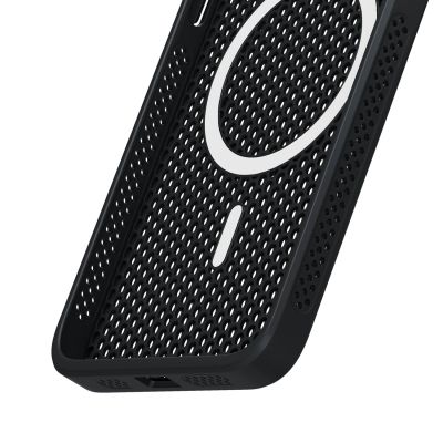 6. 3mk COOLing MagCase Hülle für Apple iPhone 16 Pro Max – Schwarz