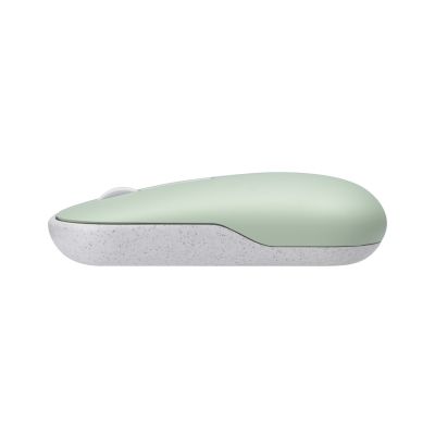 10. ASUS Marshmallow Maus MD100, beidhändig bedienbar, kabellos (RF) + Bluetooth, optisch, 1600 DPI