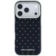3. Karl Lagerfeld IML Strass-Hülle mit galvanisiertem Logo für iPhone 17 Pro / 18 Pro – Schwarz