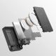 7. Cuktech WPB100 10000 mAh Qi2 Magnetische Powerbank 30W mit Ständer - Schwarz